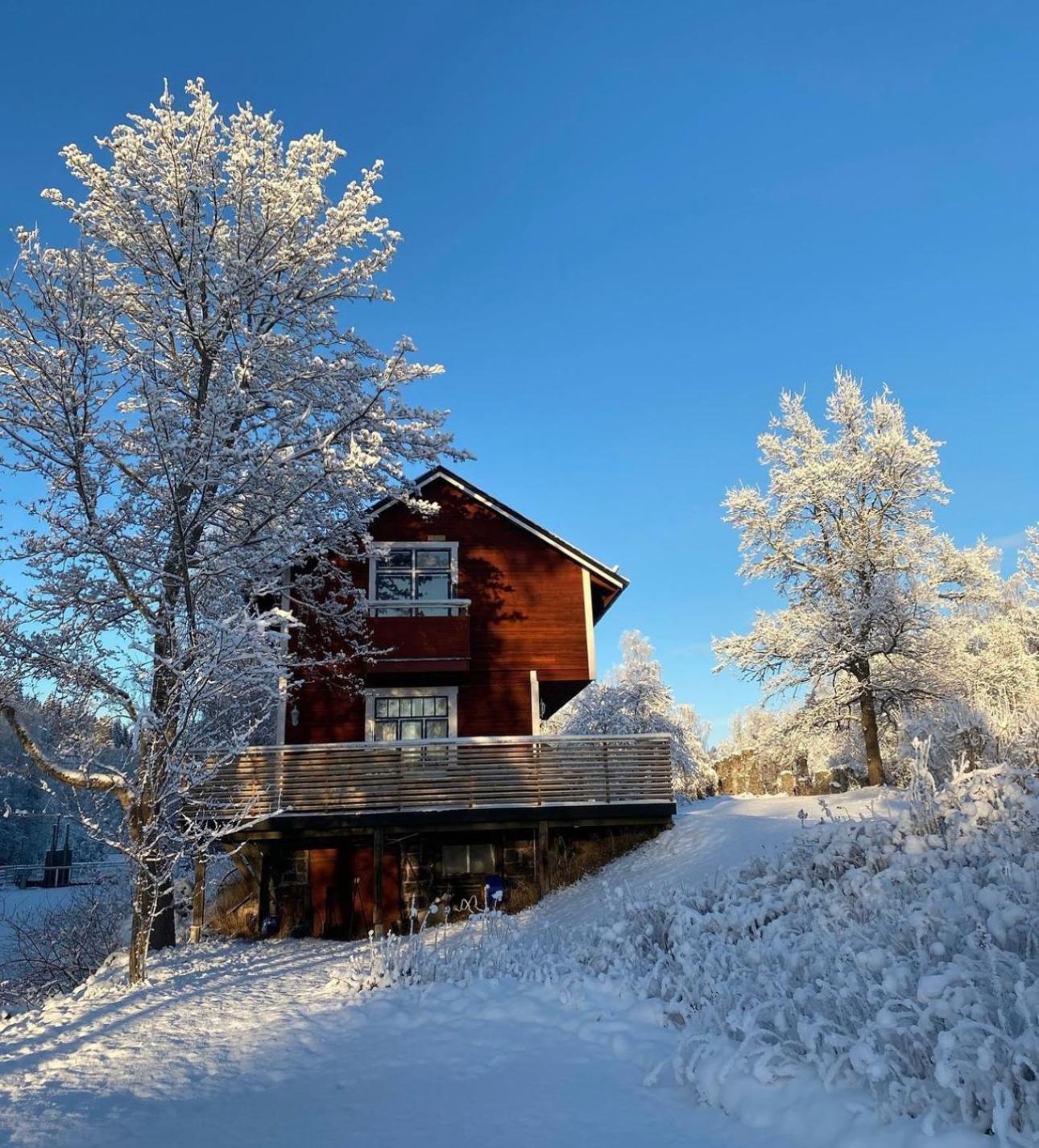 Sea Side Cabin Borlänge Dış mekan fotoğraf